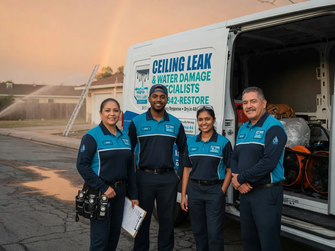 Ceiling Leak Cleanup company in Dysart, PA